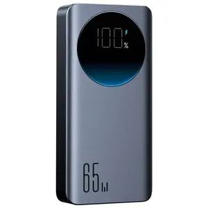 Comparateur de prix : JOYROOM Banque d'alimentation numérique 20000mAH 65W 3A USB USB-C noir