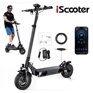Trottinette Électrique Pliable 10 iscooter W9 Autonomie 35-45km Trotti...Vendu parcdiscount