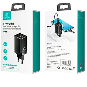 Usams Chargeur Mural Usb-a Et Usb-c Cc137tc01 pas cher