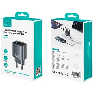 Usams Chargeur Mural Usb-a Et Usb-c Cc290 pas cher