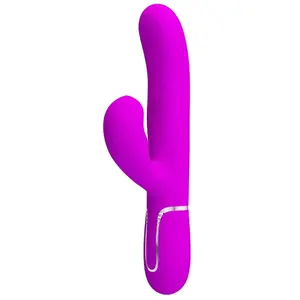 Pretty Love Perlita Vibrateur Point G 3 En 1 Multif Violet 1ut pas cher