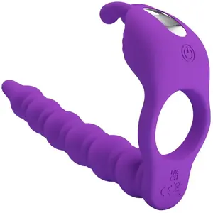 Comparateur de prix : Pretty Love - Blackney Anneaux Pénis Avec Plug Vibrateur