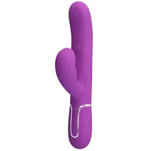 Comparateur de prix : Pretty Love - Vibrateur Lapin Multifonction 3 En 1 Perlita Violet