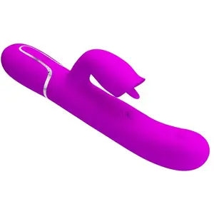 Comparateur de prix : Pretty Love Rabbit Vibrateur Licking Fuchsia 1ut