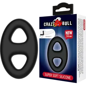 Comparateur de prix : Crazy Bull Super Soft Double Silicone Ring 1 pièce
