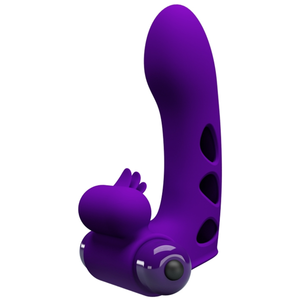 Comparateur de prix : Pretty Love Orlando Étui Doigt Vibromasseur Pourpre 1ut