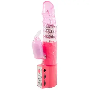BAILE Vibromasseur Rabbit avec Superstimulateur Innovant - Rose pas cher