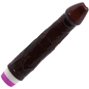 Baile Dance Vibrators Waves Of Pleasure Vibrator Realistic Brown 23cm 1pc pas cher