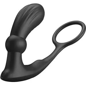 Comparateur de prix : Anneau Anal et Vibrateur Warren Noir avec Téléccommande Sans Fil - Noi...