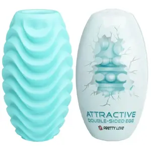 Pretty Love Masturbator Egg Double Face Attractive 1ud pas cher
