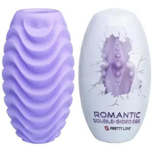 Pretty Love Masturbator Egg Double Face Romantic 1ud pas cher