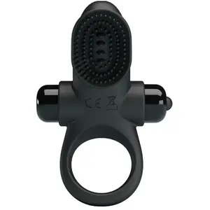 Anneau Vibrateur II pour le Pénis Noir avec 10 Modes de Vibration - No...Vendu parplaisir-up