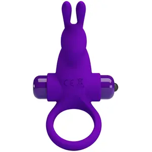 Comparateur de prix : Pretty Love - Anneau pénien rabbit vibrant - Violet