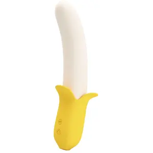Comparateur de prix : Pretty Love Banana Geek Super Power 7 Vibration Silicone 1ut