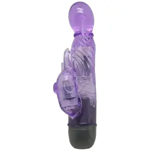 BAILE Vibromasseur Rabbit 10 Modes - Stimulation Intense et Précise - Beige pas cher