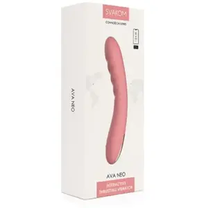 Comparateur de prix : Svakom Ava Neo Interactive Thrusting Vibrator Peach Pink 1ut