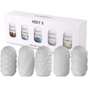 Comparateur de prix : SVAKOM - Masturbateur Hedy X - Textures mixtes - 5 unités
