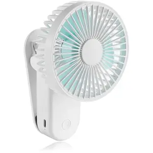 Jjoer Ventilateur Rowenta Silencieux Ventilateur Portable USB Ventilateur Rowenta Colonne Ventilateur Silencieux Mini Ventilo Pour ExtéRieur Portable Chambre Blue