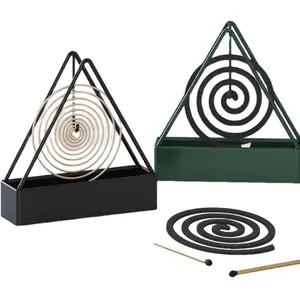 2 pcs supports de bobine anti-moustiques en spirale support en métal p...Vendu parcdiscount