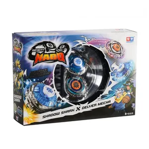 Toupie Infinity Nado Split Série Shadow Shark et Delver Mecha pas cher