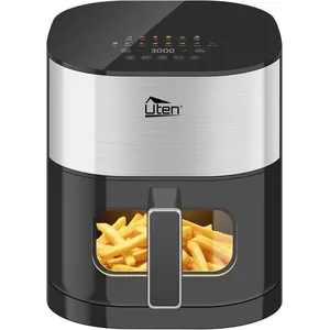 UTEN Friteuse Sans Huile 5.5 L 2000W - 14 Programmes - Écran LED Tacti... pas cher