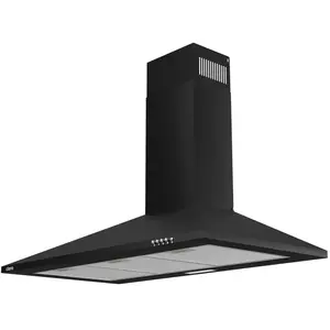 Comparateur de prix : Ciarra AW9201B Hotte aspirante murale décorative 90 cm A++ Noir