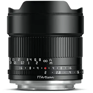 TTArtisan APS-C Objectif F2 en métal Compatible avec Monture M43 Noir 10 mmVendu paramazon