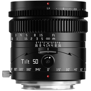 TTArtisan Tilt 50mm F/1.4 Nikon Z - Black