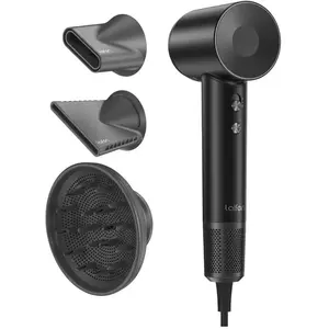Sèche-cheveux Laifen SWIFT à haute vitesse - Séchage rapide 1600W & 110,000RPM - Noir pas cher