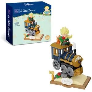 Comparateur de prix : Figurines - Set construction figurine Pantasy Le Petit Prince et renard sur le train (86316)