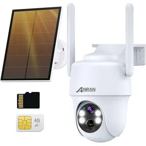 Ctronics Caméra Surveillance WiFi Extérieure Avec Panneau Solaire Camera S20 2k 3mp Sans Fil Sur Batterie Rechargeable Detection Humaine Pir Blanc 83182769