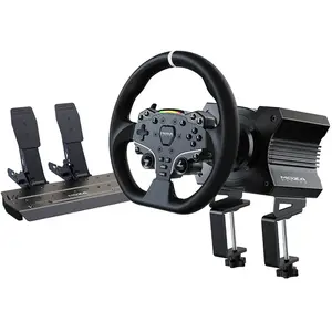 Comparateur de prix : Volant de jeu - MOZA Racing - R500 - Filaire - Retour de force - Noir