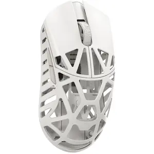 WLMouse BEAST X Mini Pro 8K Wireless Milky White Solid Sides