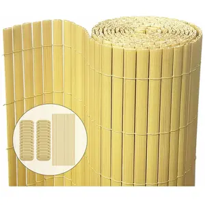 Comparateur de prix : VOUNOT Canisse pvc brise vue ultra renforce avec attaches de fixation 80x300cm beige