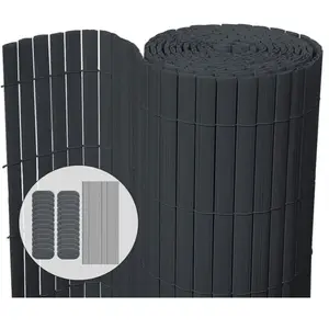 Comparateur de prix : VOUNOT Canisse pvc brise vue ultra renforce avec attaches de fixation 90x300cm gris