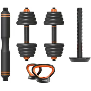 Kit haltère + barre + kettlebell Xiaomi Fed 30 kg Noir TU ORMANC30