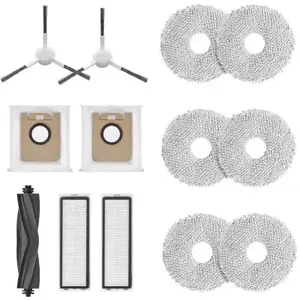 Comparateur de prix : Dreame Brosse DREAME L10s Ultra: Rubber+2Side Brush+2Dust Box