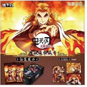 DISPLAY DE 10 BOOSTERS DEMON SLAYER CARD FUN / CARTE CHINOISE