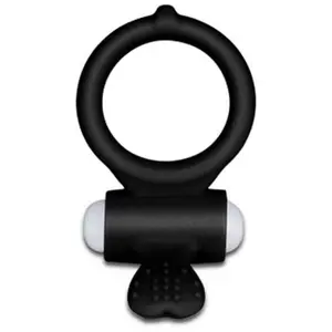 Comparateur de prix : Anneau vibrant Power Clit Heart   Noir 