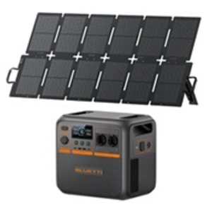 Comparateur de prix : Kit Bluetti Premium 200 V2(ac270p) Avec Panneau Solaire 220 W - 2073.6...