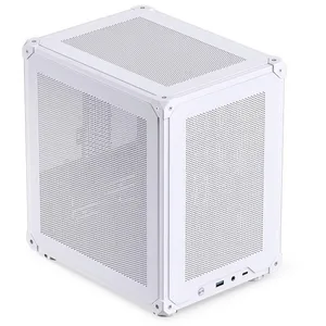 Jonsbo C6 White Micro-tour Boîtier PC, Boîtier gaming blanc