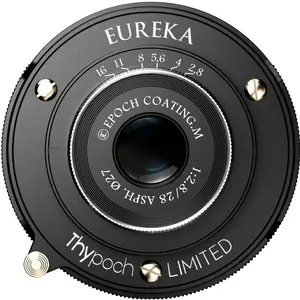 Thypoch Eureka 28mm F2.8 Noir Leica M + adaptateur Fuji X