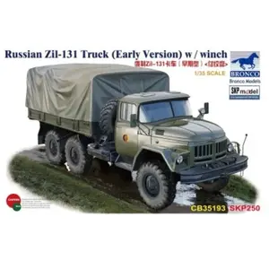 Comparateur de prix : Russian Zil-131 Truck (early Version) W/winch- 1:35e - Bronco Models
