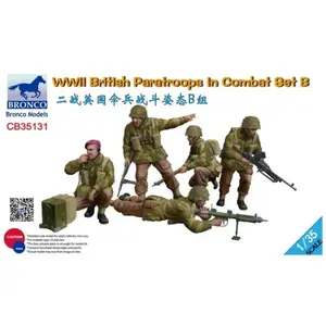 Bronco Models WWII British Paratroops Set B - 1/35