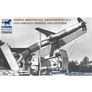 Comparateur de prix : Bronco Models German Rheinmetall'rheintochter R-2 Anti-aircraft Missiles A.launcher- 1:35e -