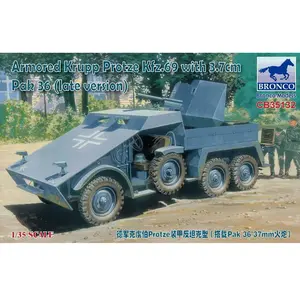Maquette véhicule militaire : Krupp Protze blindé Kfz.69 with 3.7cm Pa...Vendu paramazon