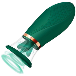 MyPlayToys Stimulateur Aspiration HONEY PISTIL Vert pas cher