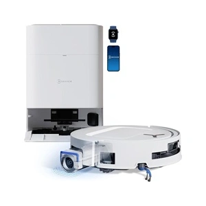 Comparateur de prix : Ecovacs DEEBOT T80 OMNI Robot Aspirateur laveur, 18 000 Pa, Nettoyage ...