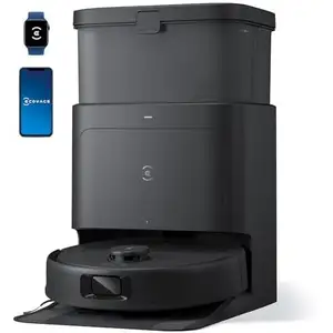 ECOVACS Aspirateur Robot N30 PRO Omni Noir, Robot Aspirateur Laveur Av...Vendu parlidl