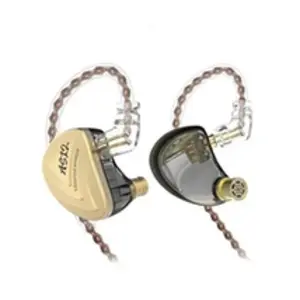Audio KZ AS12 - 6BA Ecouteurs intra-auriculaires / IEM Goud / Sans mic... pas cher